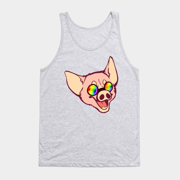 Pride Pig Tank Top by Castblade